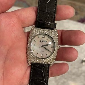 Chico’s rhinestone watch
